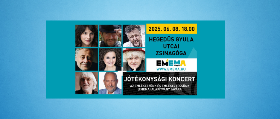 Jótékonysági Koncert a Hegedűs utcai zsinagógában